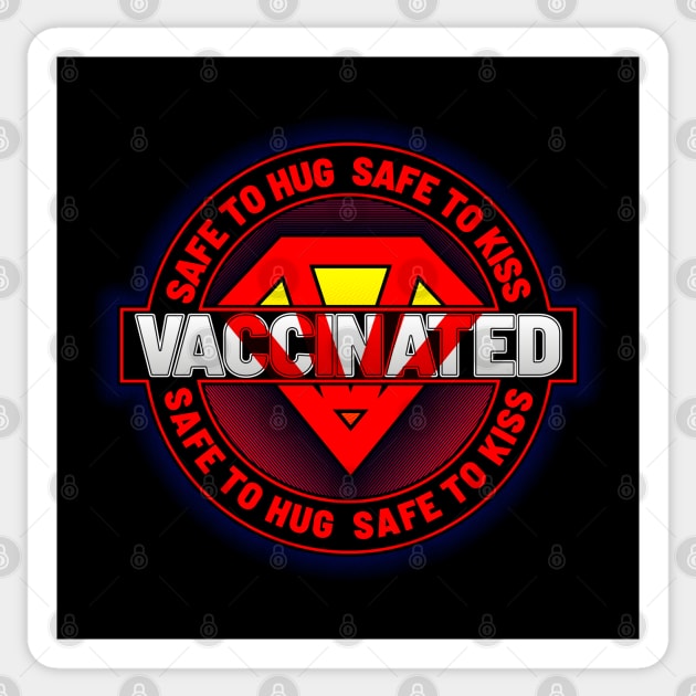 Vaccinated Sticker by CreativeWear